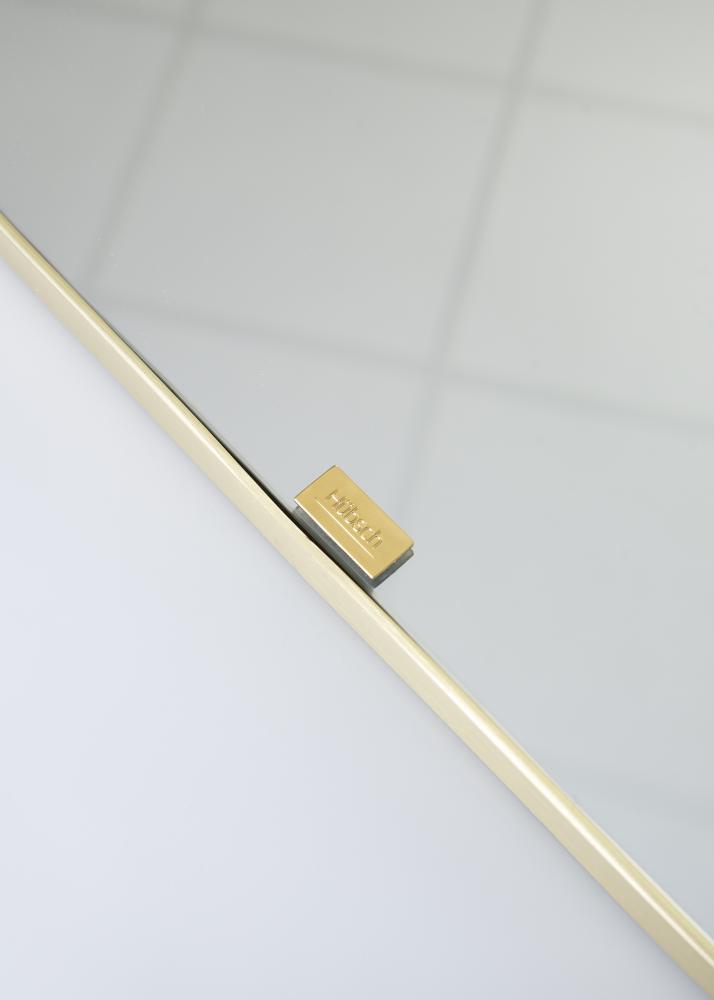 Espejo Trapezium Latón 42x48 cm