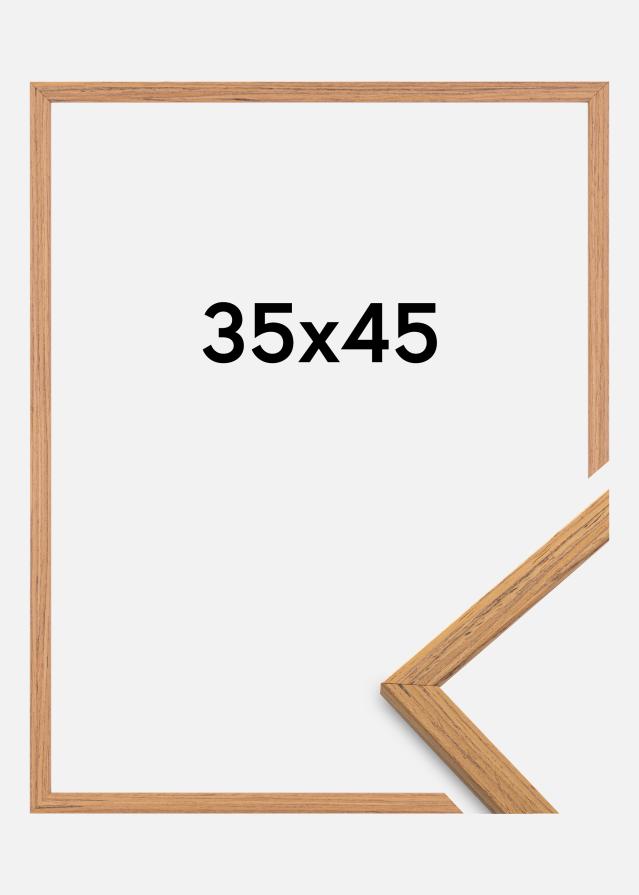 Marco Edsbyn Vidrio acrílico Teca 35x45 cm