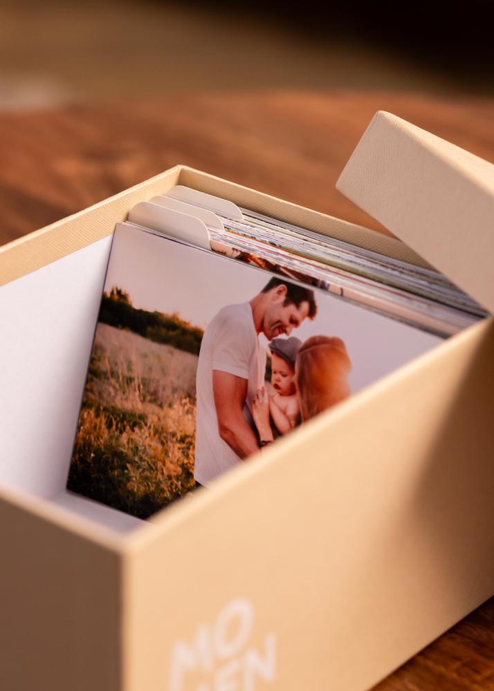 KAILA MOMENTS Caja de Fotos (700 imágenes en 10x15 cm) - Crema