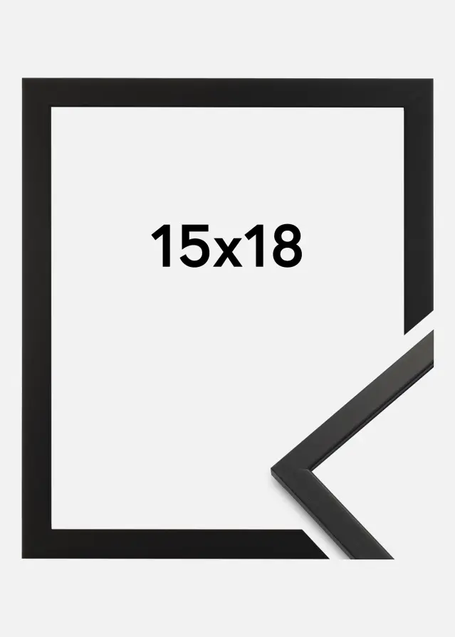 Marco Edsbyn Vidrio acrílico Negro 15x18 cm