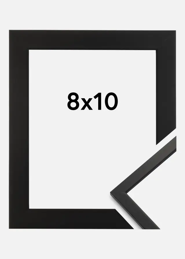 Marco Edsbyn Vidrio acrílico Negro 8x10 cm