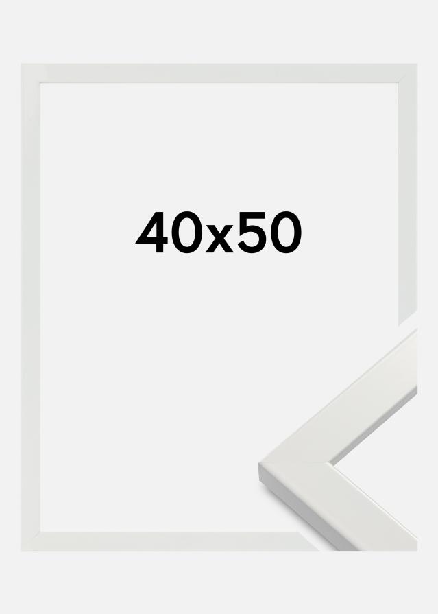 Marco White Wood Glossy 40x50 cm