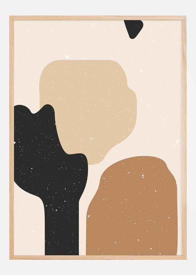 Abstract composition flicker Póster