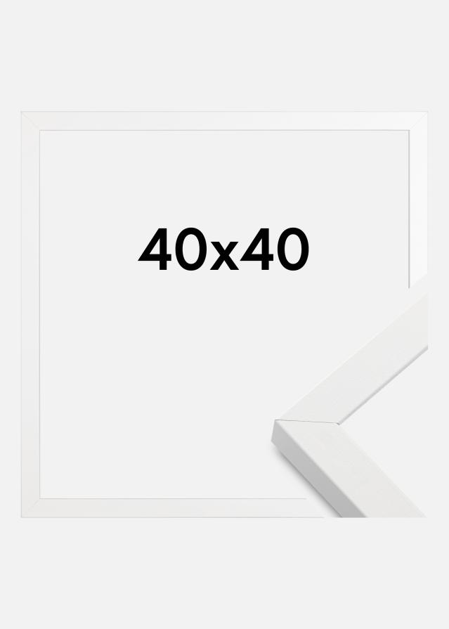 Marco Amanda Caja Blanco 40x40 cm