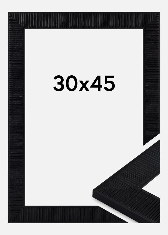 Marco Lund Vidrio acrílico Negro 30x45 cm