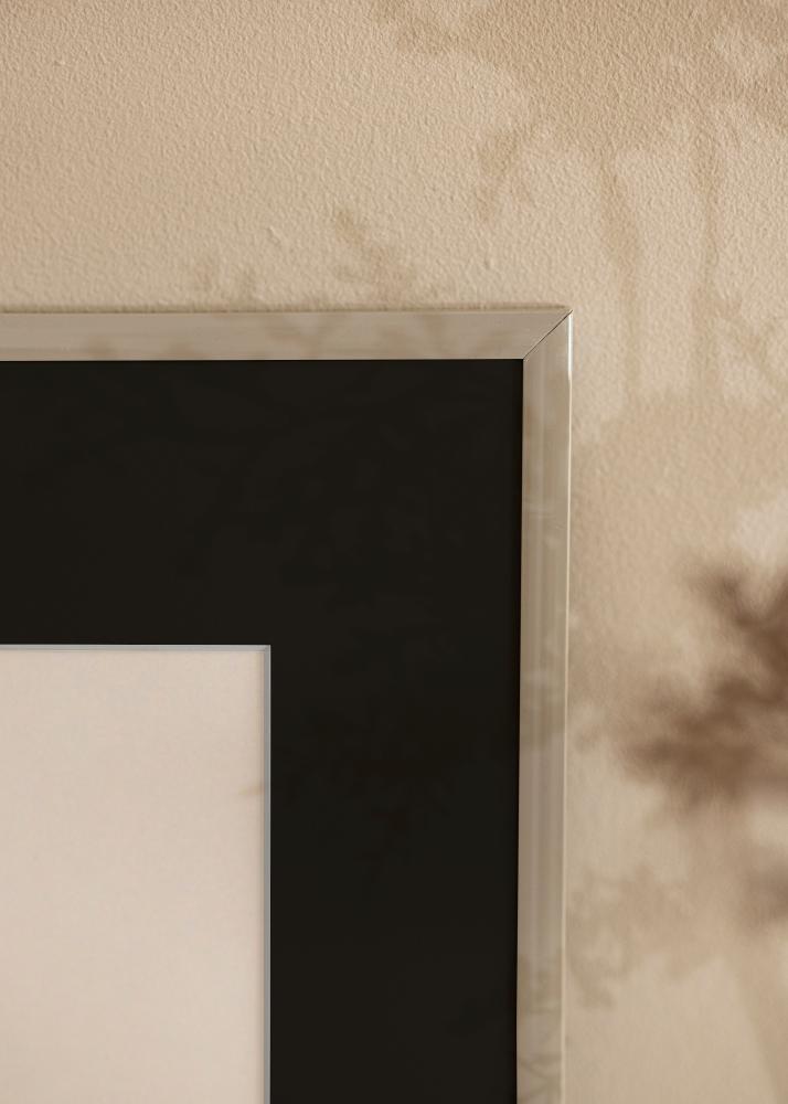 Marco New Lifestyle Earth Grey 70x100 cm - Paspartú Negro 24x36 inches