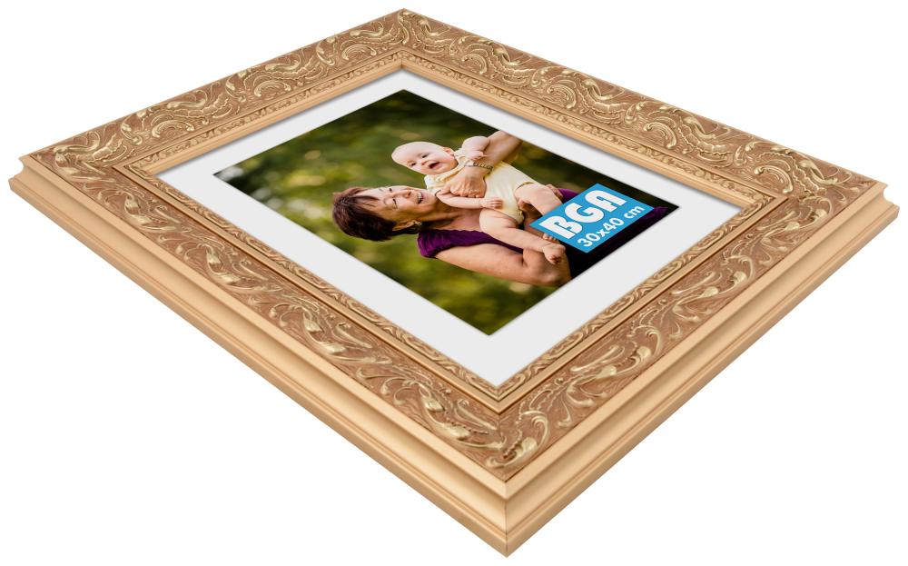 Marco Gränna Dorado/cobre - Tamaño personalizable