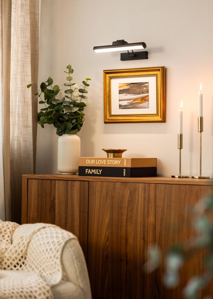 KAILA Lámpara para Cuadros a Pilas 32 cm - Negra