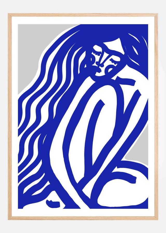 The Silence (Blue) Póster