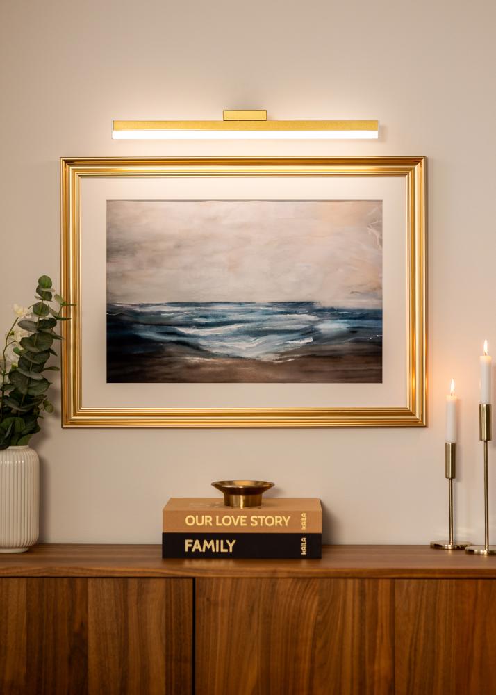 KAILA Glimmer Iluminación para Cuadros a Pilas 55 cm - Oro