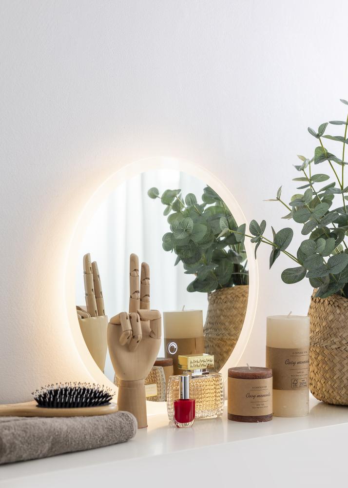 KAILA Espejo Frost LED 40 cm Ø