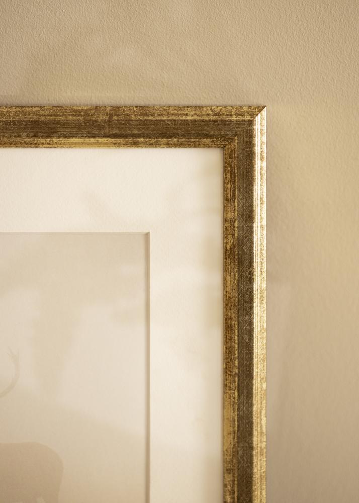 Marco Nyhyttan Dorado antiguo - Tamaño personalizable