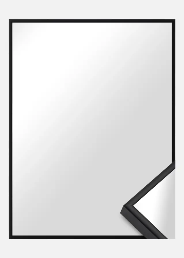 Espejo Köpenhamn Negro - Tamaño personalizable