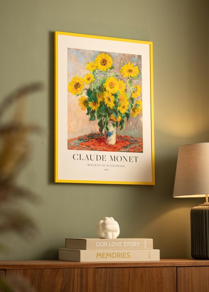 Colorful Vidrio acrílico Amarillo 50x50 cm