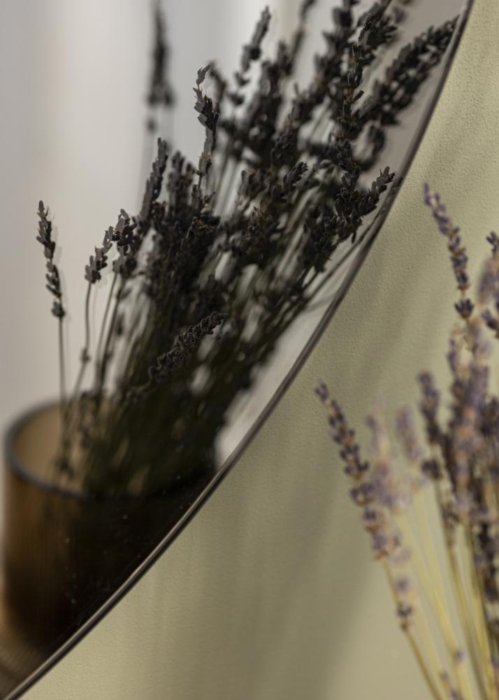 Espejo House Doctor Walls Gris 80 cm Ø