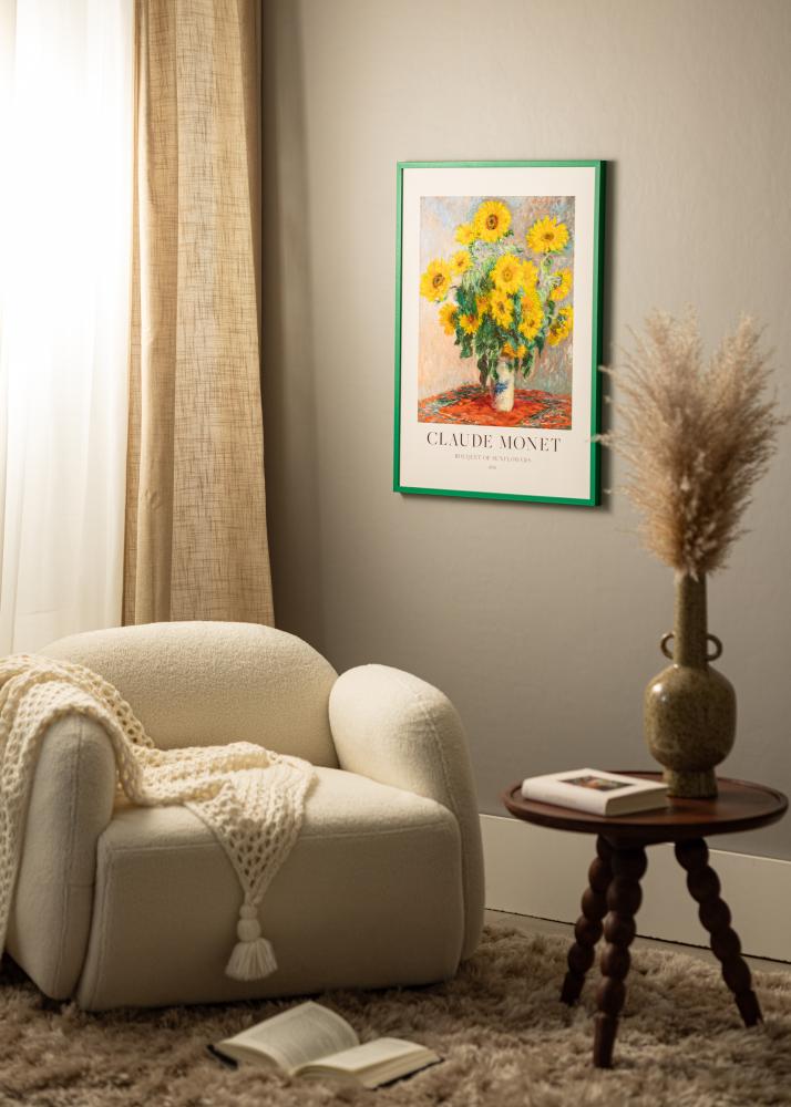 Colorful Vidrio acrílico Verde 60x80 cm