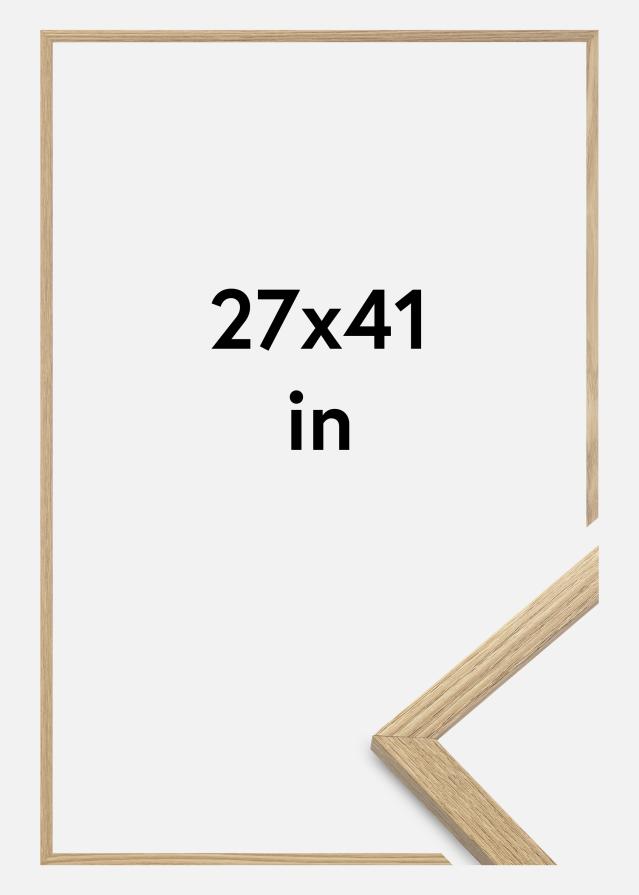 Marco Trendy Vidrio acrílico Roble 27x41 inches (68,58x104,14 cm)