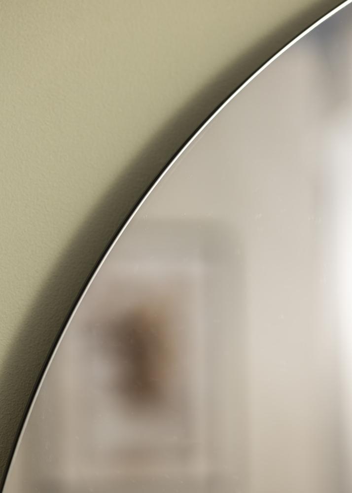 Espejo House Doctor Walls Gris 80 cm Ø