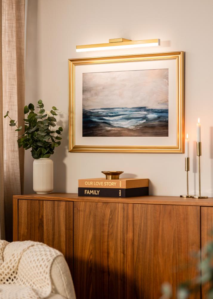 KAILA Glimmer Iluminación para Cuadros a Pilas 55 cm - Oro