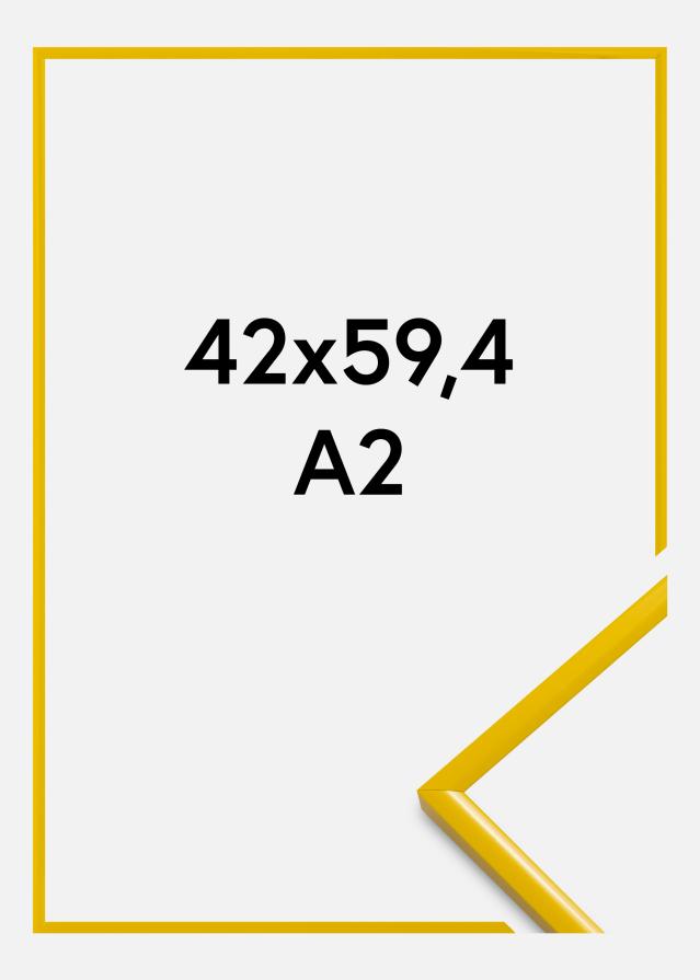 Marco New Lifestyle Vidrio acrílico Amarillo 42x59,4 cm (A2)