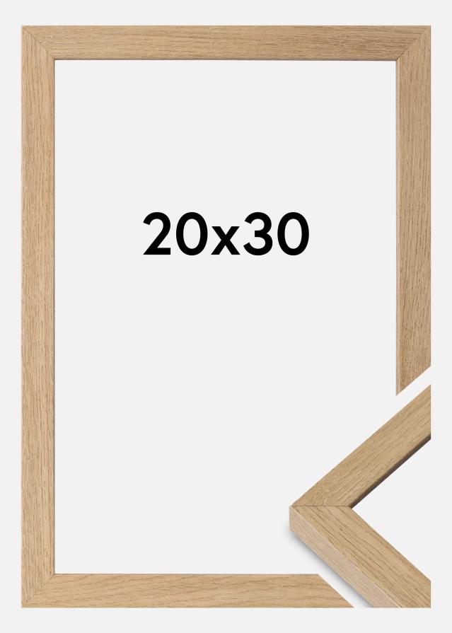 Marco Hermes Vidrio acrílico Natural Oak 20x30 cm