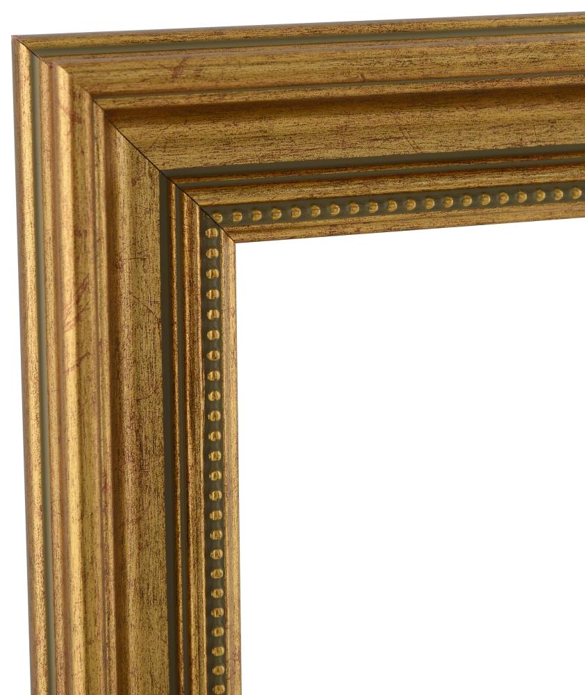 Espejo Haga Dorado - Tamaño personalizable