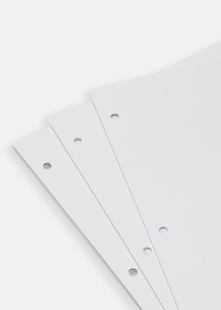 Hojas para Álbum de fotos KAILA Coffee Table - 10-pack Blanco