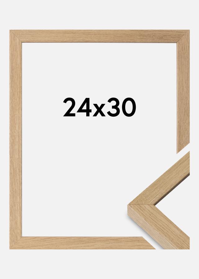 Marco Hermes Vidrio acrílico Natural Oak 24x30 cm