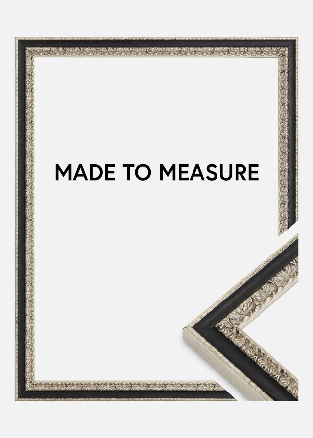 Marco Drottningholm Plateado II - Tamaño personalizable