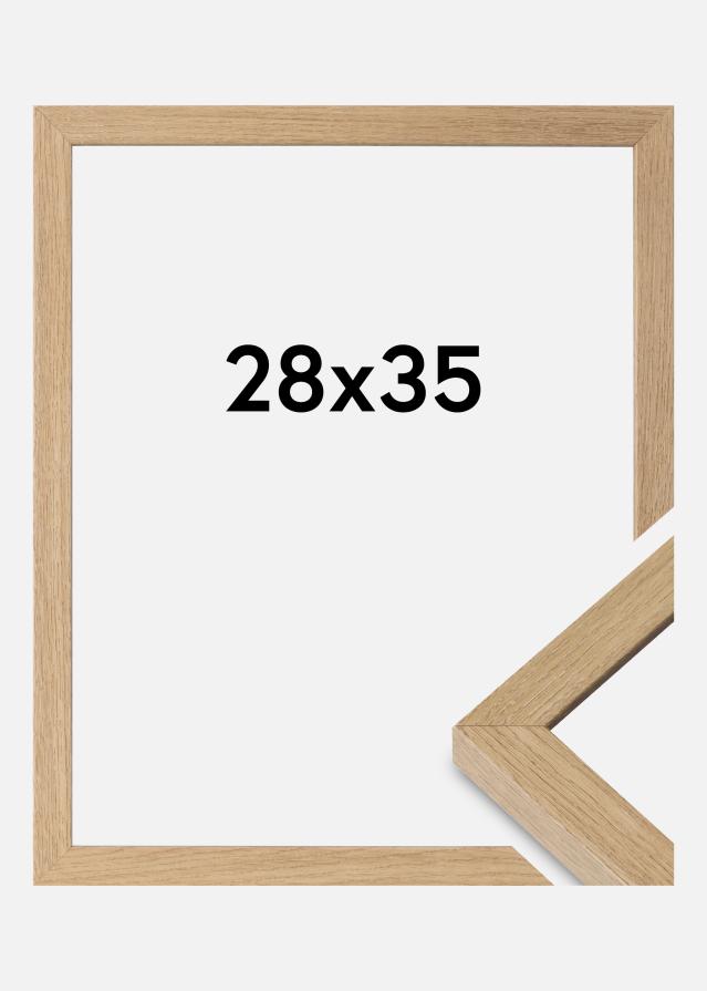 Marco Hermes Vidrio acrílico Natural Oak 28x35 cm