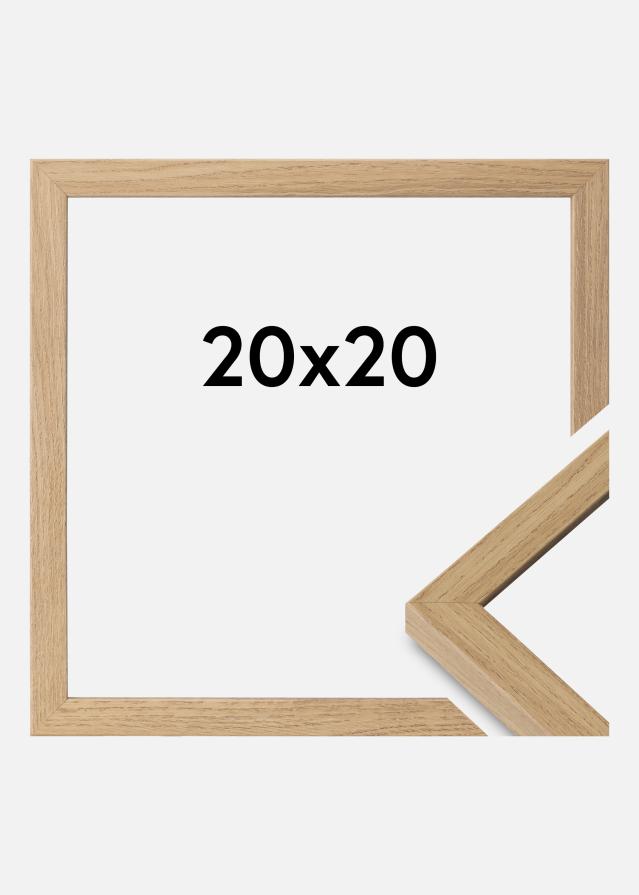 Marco Ares Vidrio Acrílico Natural Oak 20x20 cm