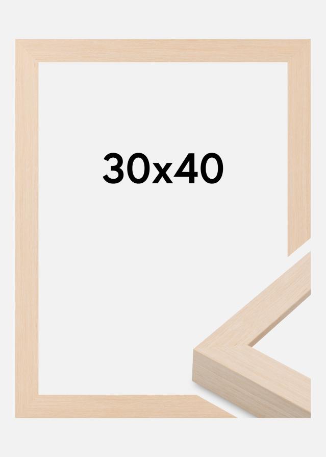 Marco Cotswold Vidrio acrílico Marfil 30x40 cm