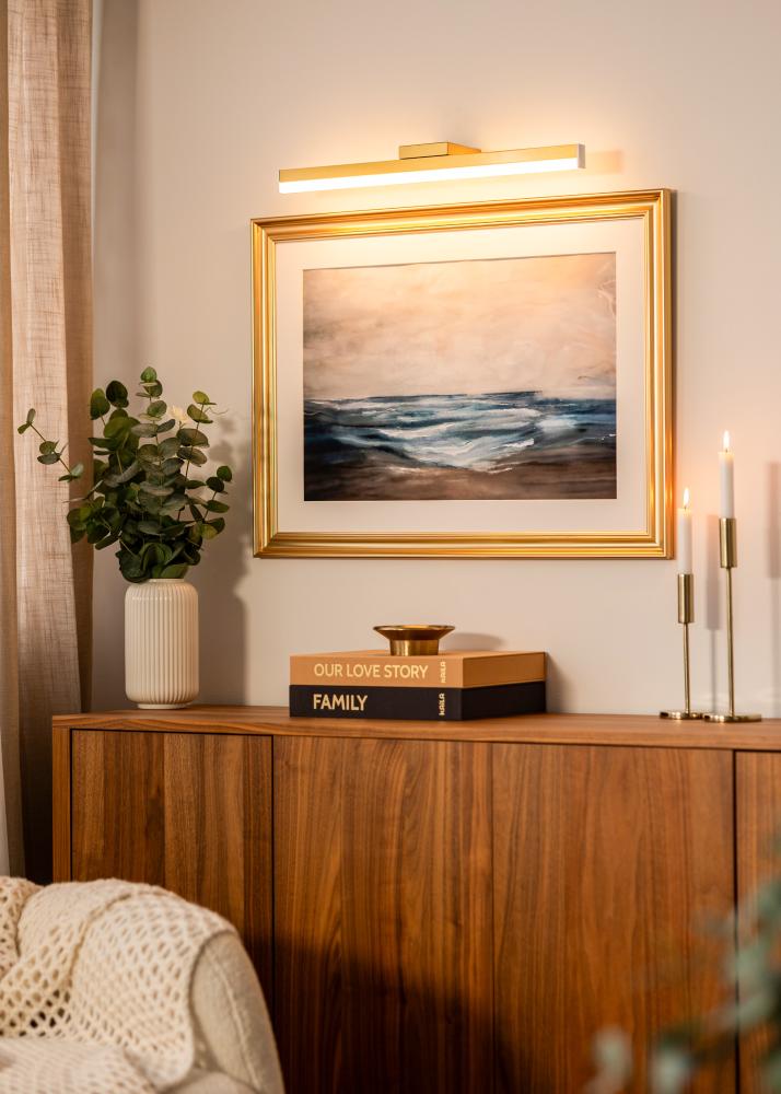 KAILA Glimmer Iluminación para Cuadros a Pilas 55 cm - Oro