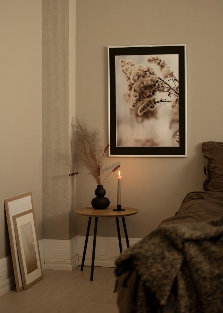 Marco Victoria Blanco 13x18 cm - Paspartú Negro 3,5x5 inches