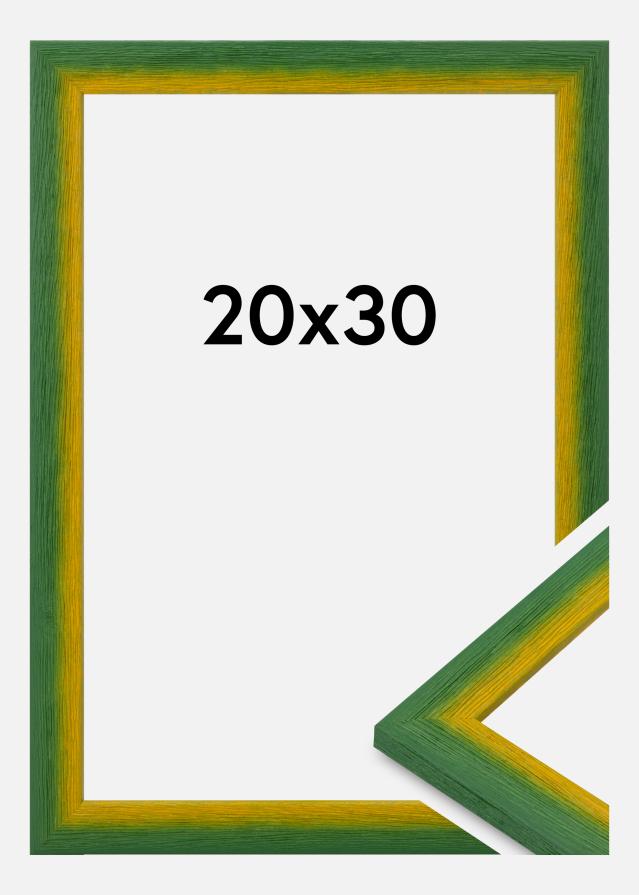 Marco Cornwall Vidrio acrílico Verde 20x30 cm