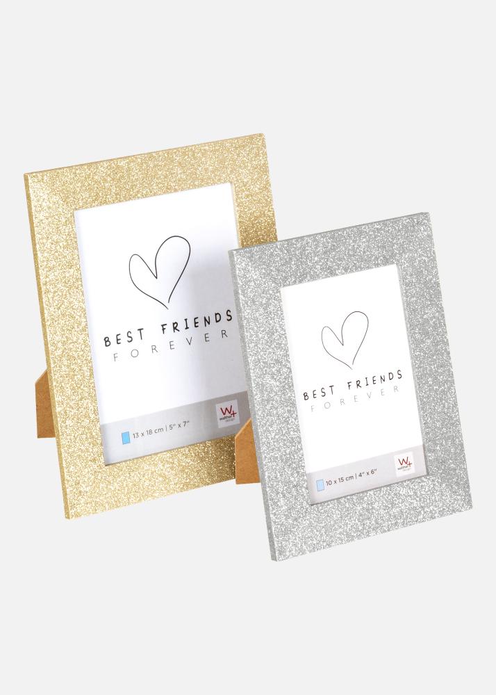 Marco Twinkle Plateado 10x15 cm