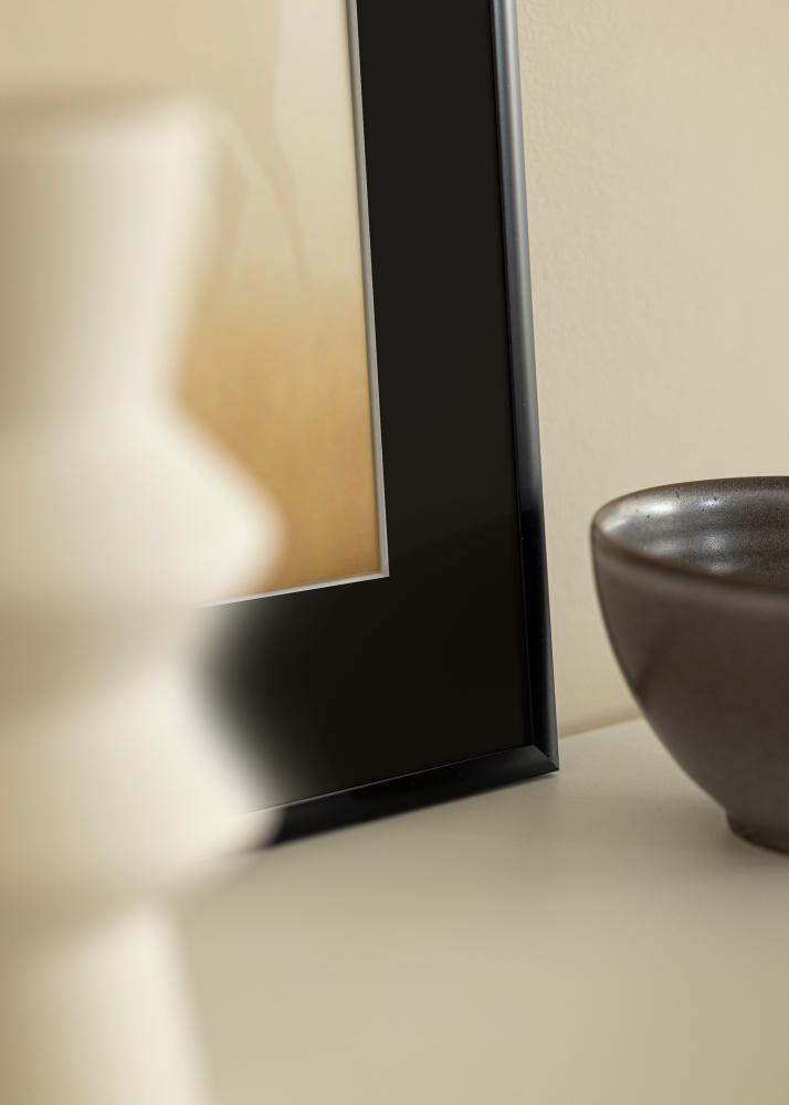 Marco New Lifestyle Negro mate 30x40 cm - Paspartú Negro 21x30 cm