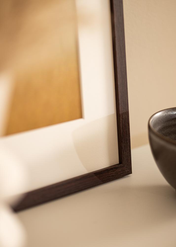 Marco Modern Vidrio acrílico Castaño 40x50 cm