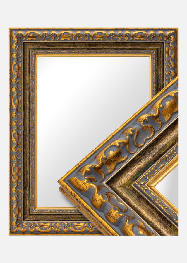 Espejo Muskö Dorado - Tamaño personalizable