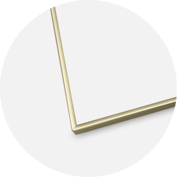 Marco Liso Metálico Dorado 10x15 cm