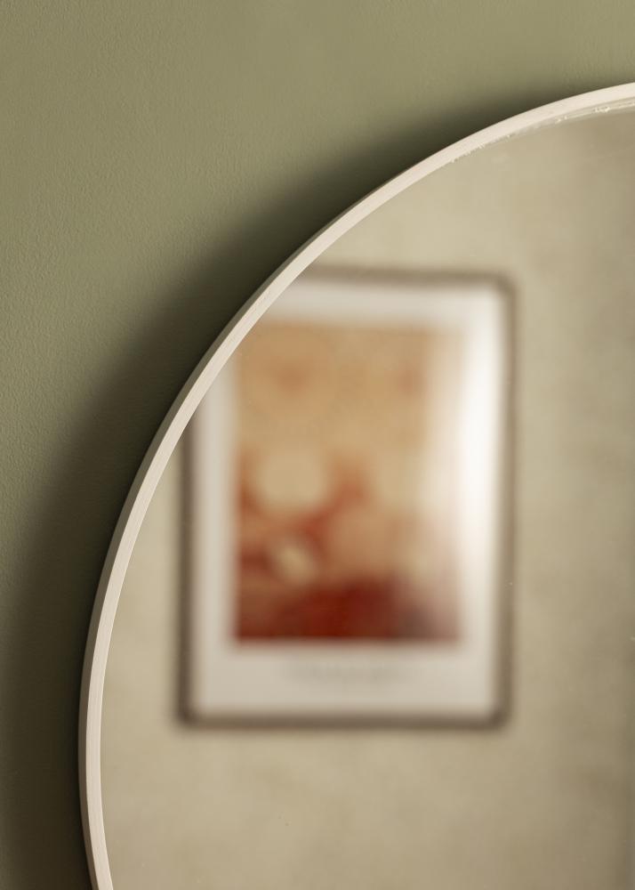 Espejo Reflection Blanco 70 cm Ø
