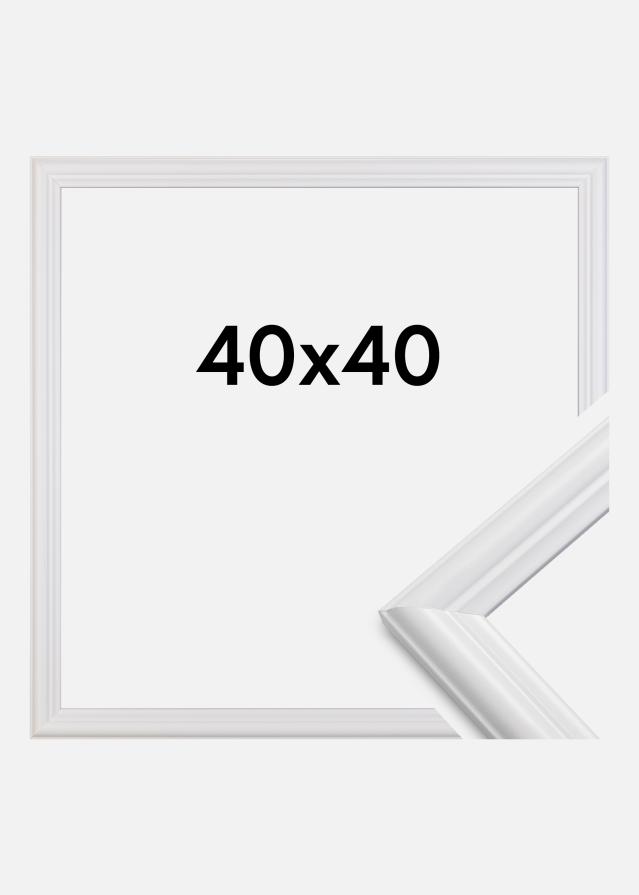 Marco Siljan Vidrio acrílico Blanco 40x40 cm