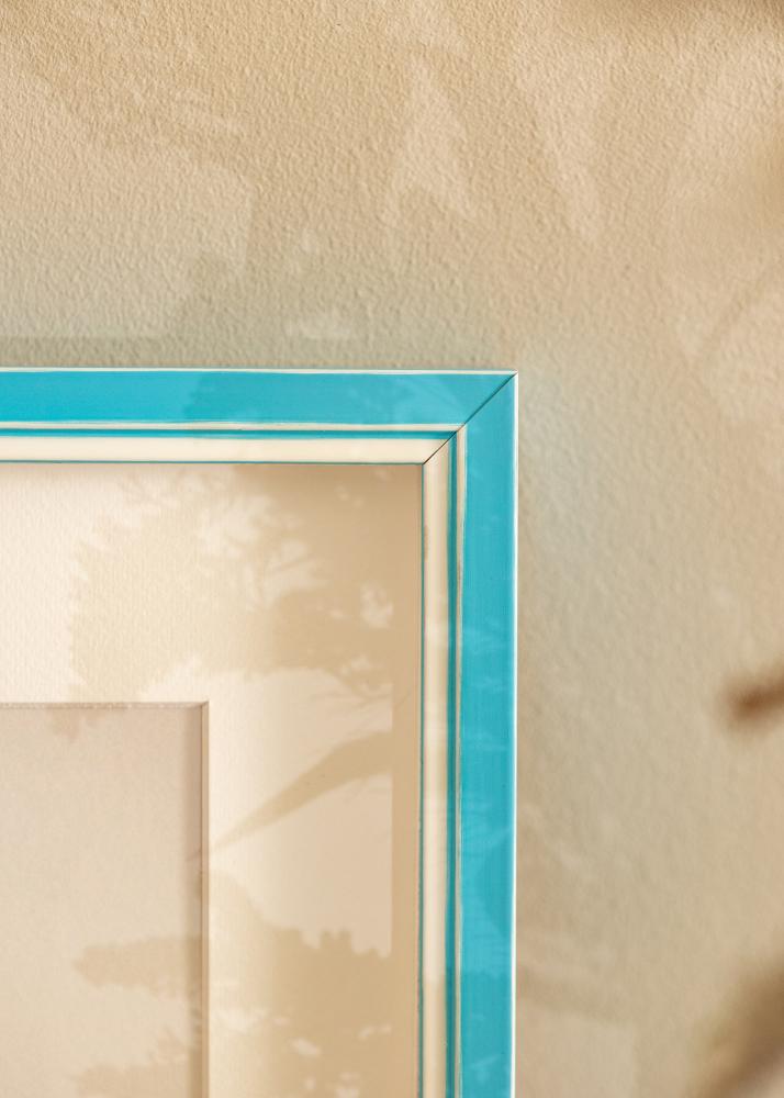 Marco Diana Vidrio acrílico Azul claro 20x25 cm