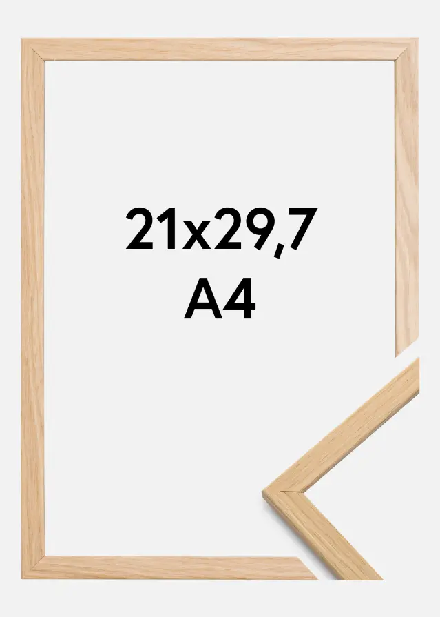 Marco Edsbyn Vidrio acrílico Roble 21x29,7 cm (A4)