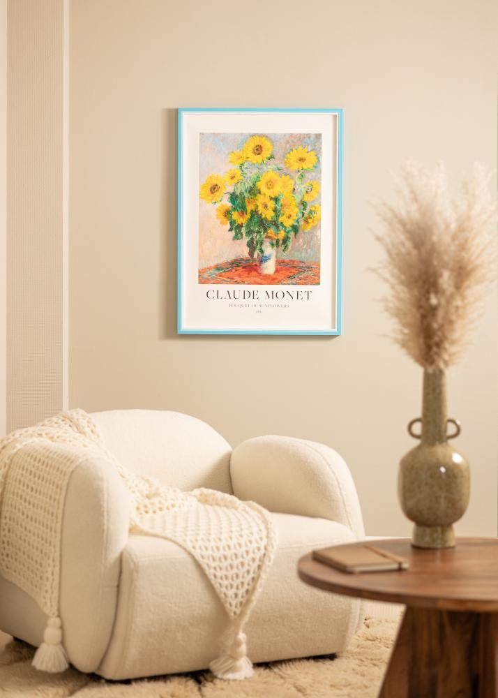 Marco Diana Vidrio acrílico Azul claro 20x25 cm