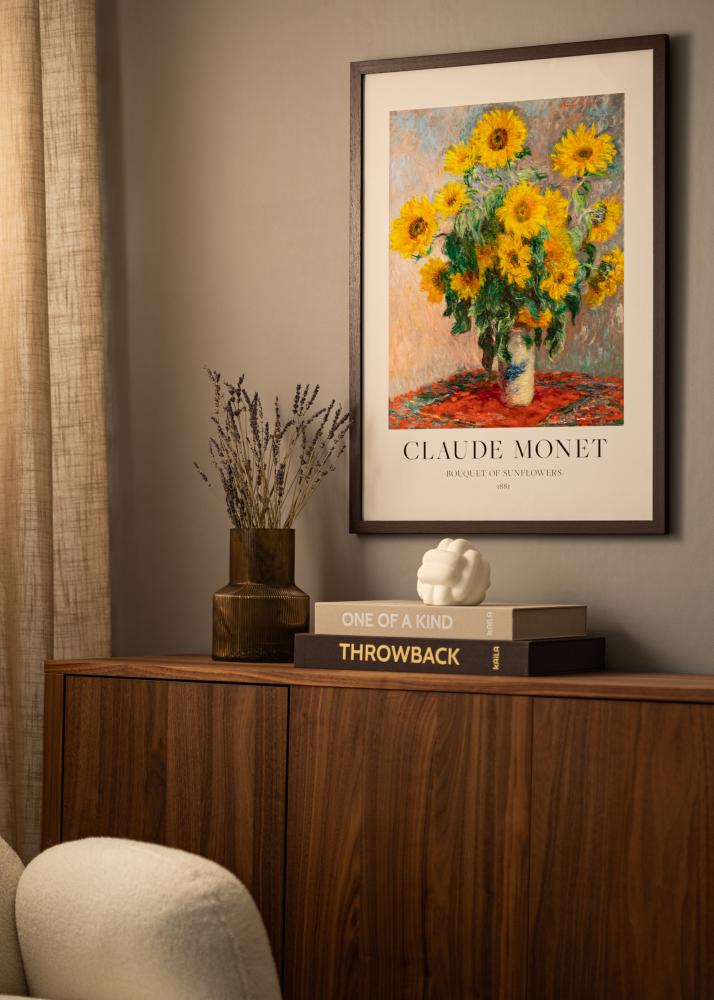 Marco Modern Vidrio acrílico Castaño 40x50 cm