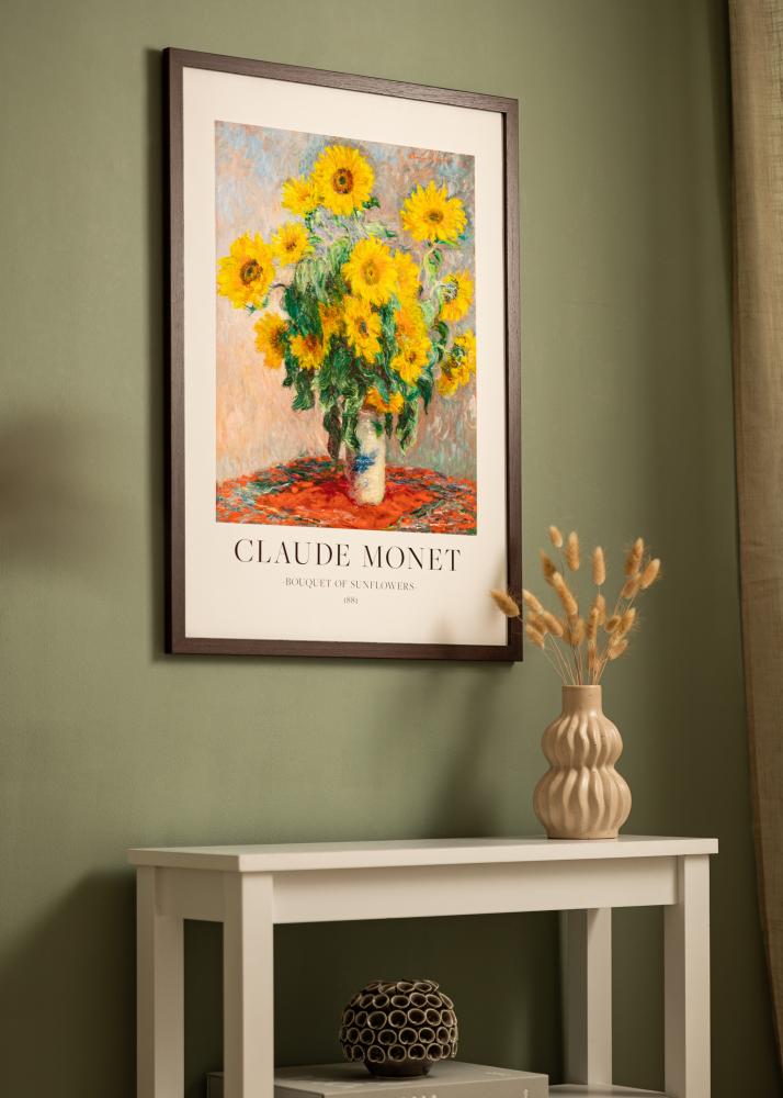 Marco Modern Vidrio acrílico Castaño 40x50 cm