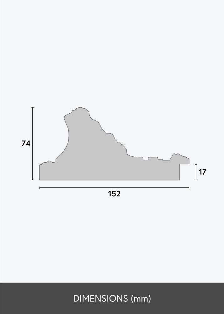 Marco Birmingham Plateado - Tamaño personalizable