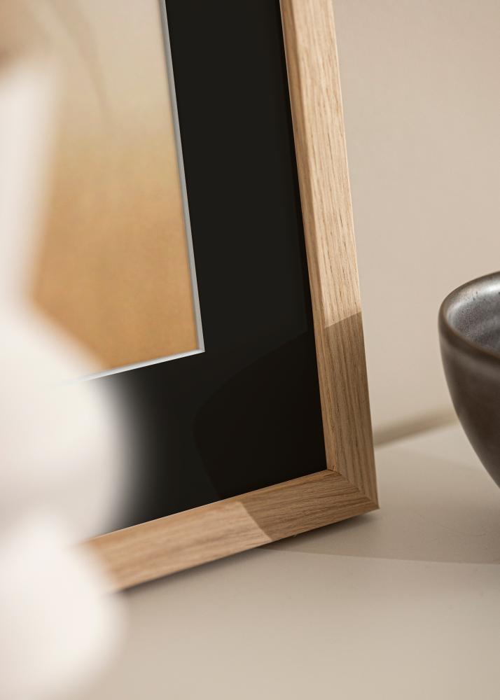 Marco Grimsåker Roble 40x40 cm - Paspartú Negro 10x10 inches