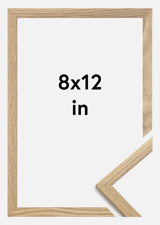 Marco Trendy Vidrio acrílico Roble 8x12 inches (20,32x30,48 cm)